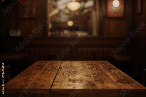 Indoor dining surface