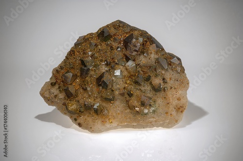 Raw grossular garnet crysta...