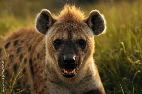 Laughing hyena species (Cro...
