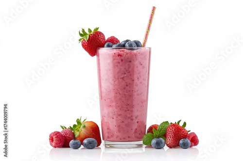 Glass of Mixed Berry Smooth...