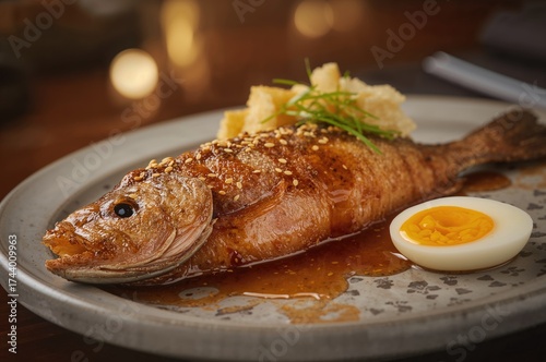 Crispy fried shishamo serve...