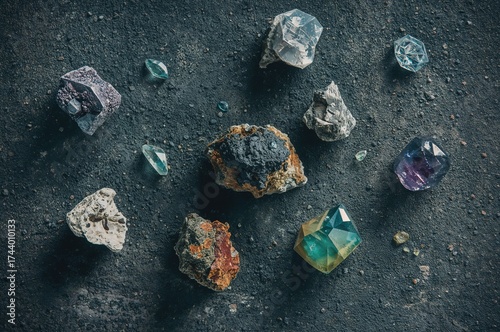 Compact assortment of miner...