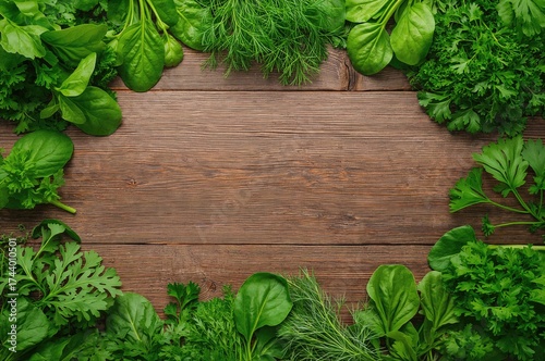 Fresh Spinach, Dill, and Pa...