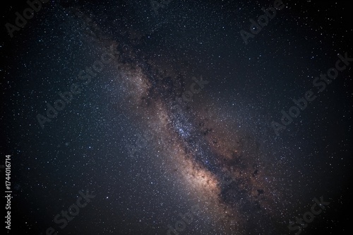 Nighttime View of the Milky...