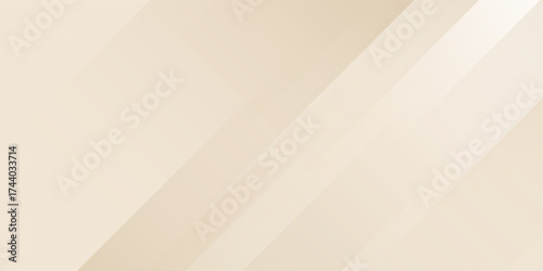 Abstract golden background with white and beige luxury glitter shapes. Golden lines luxury on cream color background. Gold elegant realistic paper cut style 3d. Vector illustration