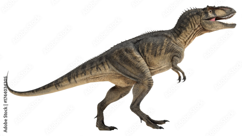 Fototapeta premium Albertosaurus, isolated on a transparent background PNG