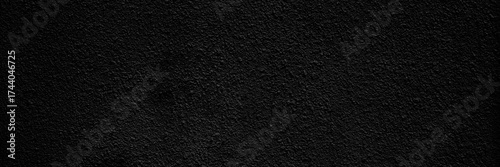 Rough black wall. Abstract dark background