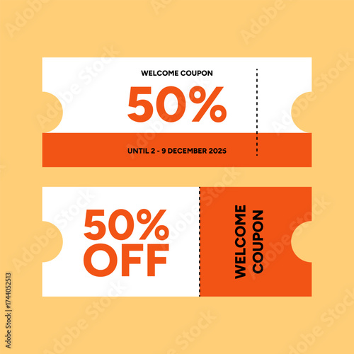 Coupon templates for promotional products