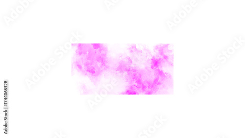 Abstract pink, red wRed watercolor background with abstract border design, atercolor background.Pink and red watercolor wash background with soft blending and subtle brush strokes