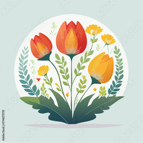 Hintergrund Klatschmohn