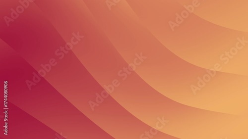 Radiant sunset gradients cascade in deep crimson and warm amber creating dramatic warmth perfect for luxury brand storytelling.