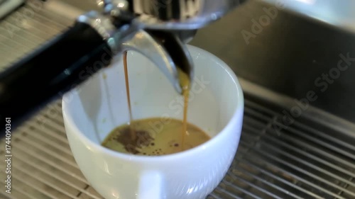 Extracting beautiful coffee shots from the machine