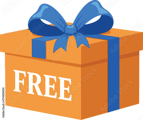 Download free gift box vector image for commercial use online