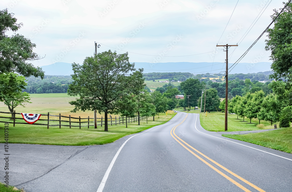 Fototapeta premium Southern Pennsylvania Landscape 