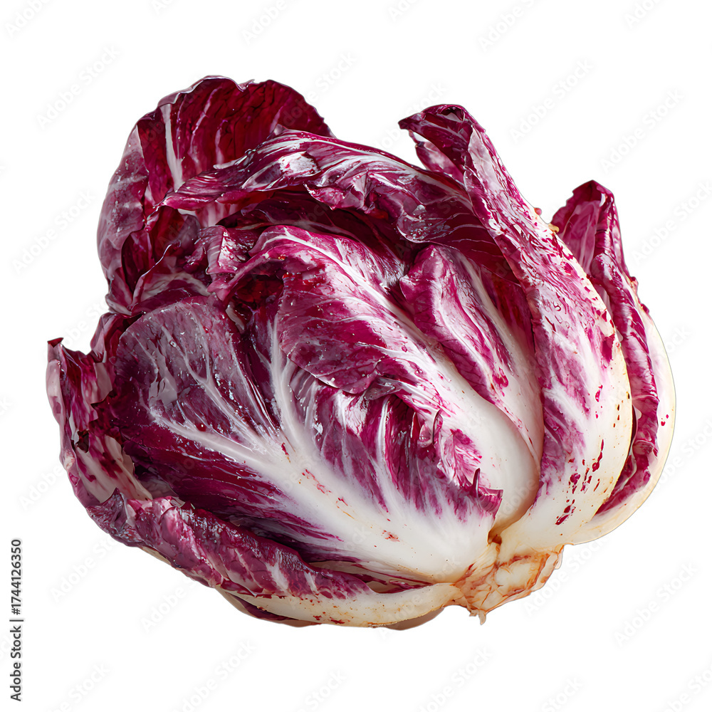 Obraz premium Radicchio fresh garden leaves healthy taste