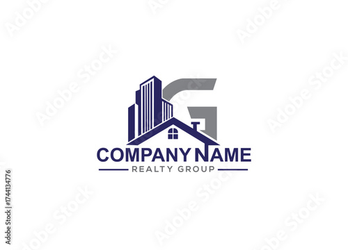 Modern Real Estate Logo Design