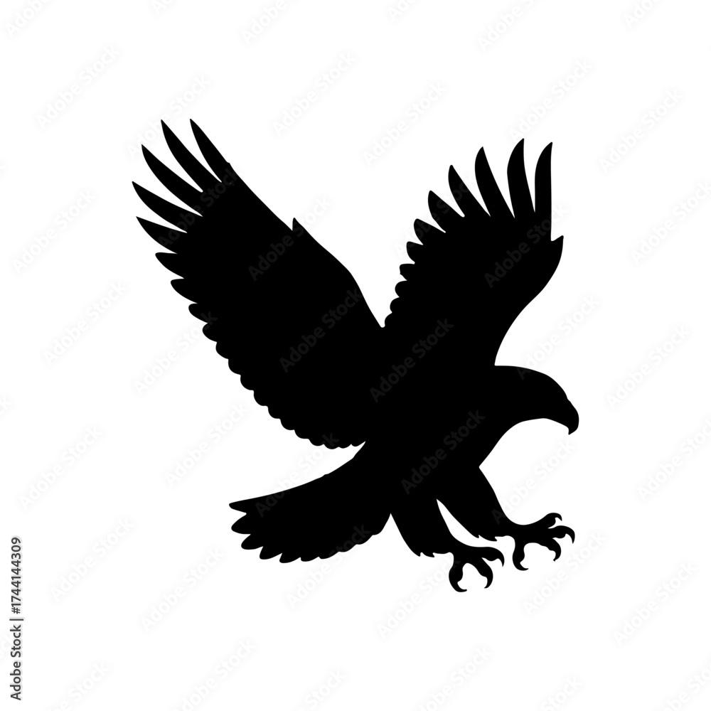 Obraz premium eagle vector illustration