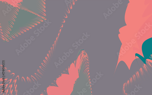 Abstract gradient geometric shape and lines background. Modern futuristic colorful background. Can be use for flyers, magazines, any brandings, banners, headers, landing page, 