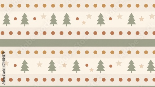 Festive seamless pattern wallpaper for desktop