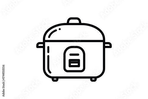 Rice Cooker Appliance Icon