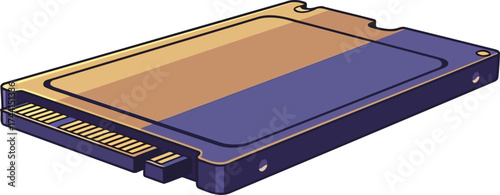 rapid data engine modern storage powering seamless digital experiences, isolated on transparent background