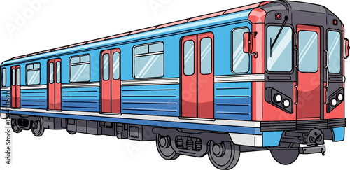 sleek urban mover effortless journeys through the heart of the modern city, isolated on transparent background