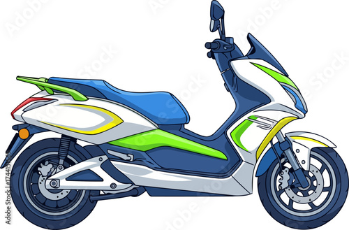 sleek urban navigator modern design meets agile city commuting, isolated on transparent background