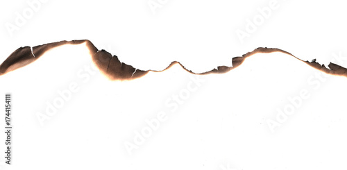 Real Burned Hole in white Paper middle PNG - Scorched Edges, Burnt Texture, Distressed Element, or Grungy Frame Overlay, Burnt paper hole, Burn in paper with brown edges and flame