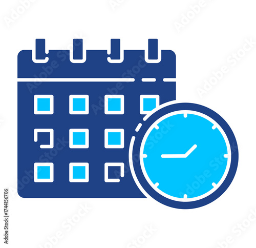 Deadline Simple Vector Icon Collection