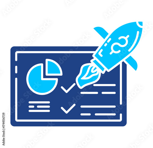 Startup Simple Vector Icon Collection