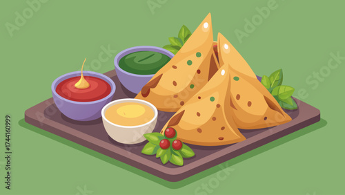 A plate of food with three tortillas and three condiments. The condiments are mustard, ketchup, and mayonnaise