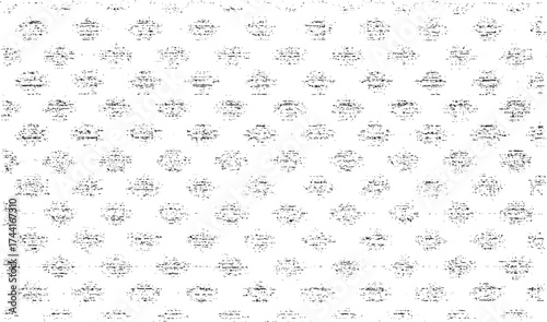 Subtle halftone grunge urban texture vector. Distressed overlay texture. Grunge background. Abstract mild textured effect. Vector Illustration. Black isolated on white. EPS10.