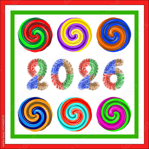 Caramel, bright confectionery packaging, Christmas packaging