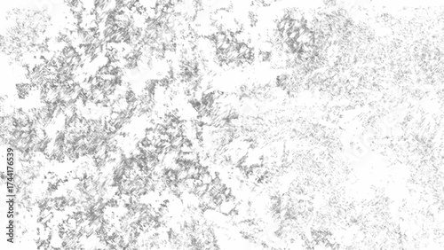 Abstract texture background in white and gray tones with distressed, rough surface, scratches, and noise. Worn, aged look perfect for overlays, vintage design, or industrial grunge art.