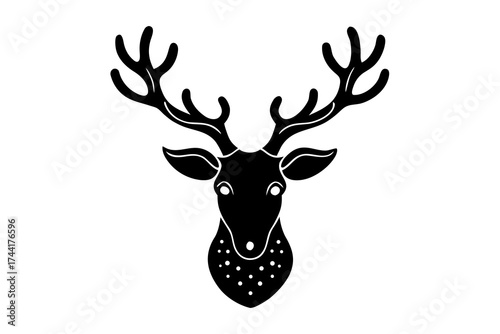deer head vector illustration