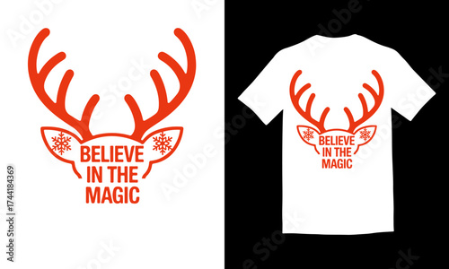 Believe in the magic T shirt Design
