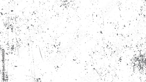Grunge overlay texture background transparent vector with old wall distressed effect. Transparent distressed grunge texture set for overlay opacity screen mode design use. 