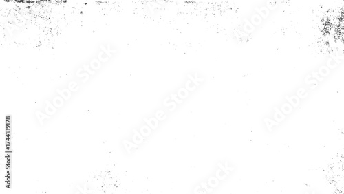 Grunge overlay texture background transparent vector with old wall distressed effect. Transparent distressed grunge texture set for overlay opacity screen mode design use. 