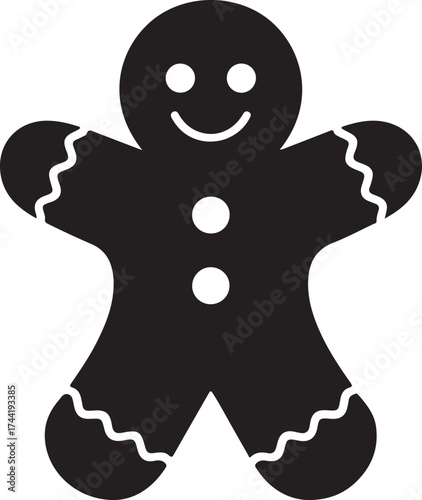 christmas gingerbread man