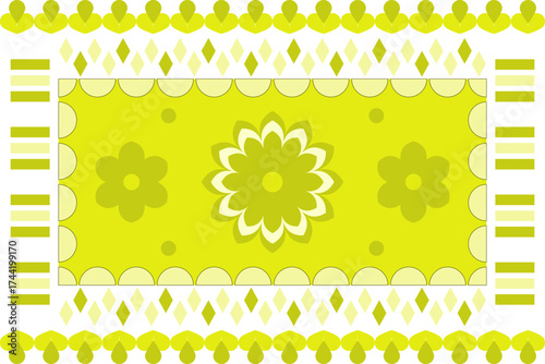 Geometric pattern on a white background. Seamless Native American tribal fabric.Ethnic flower motif. tiles, picture books,carpet, Patola saree. design vector for woven textile printing blanket fashion