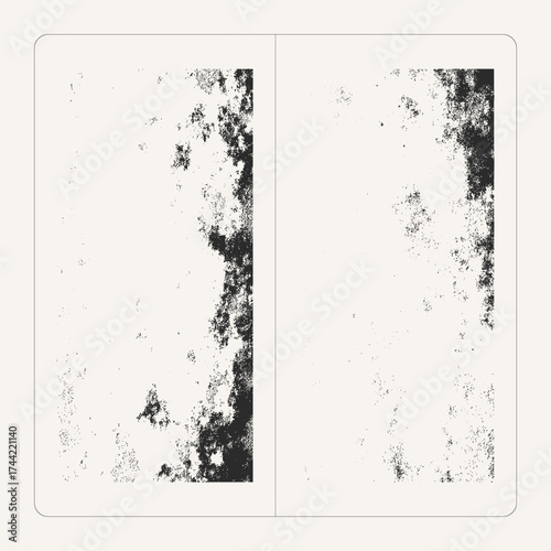 Detailed grainy vector texture of a plaster wall — realistic rough surface with fine grain and subtle relief. Perfect for backgrounds, posters, and architectural design projects