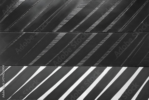 black and white striped background