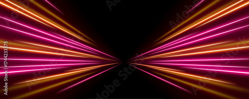 Bright spiral light paths twist dynamically, glowing with warm hues and subtle transparency layers. The effect conveys speed, motion, and futuristic energy flow. Great PNG for sci-fi and digital art.
