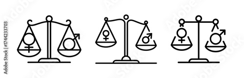 Gender equality scales