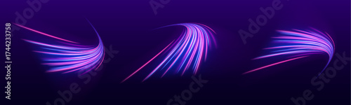 Bright swirling fire trails twist and fade, forming abstract loops of warm orange and red light. The effect captures fast movement and intense energy. Great PNG for racing and action designs.