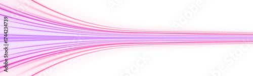 Colorful fiber optic strands bend into loops and flowing paths, simulating high-speed internet signals. Dynamic sparks highlight each curve. Ideal for tech visuals. PNG