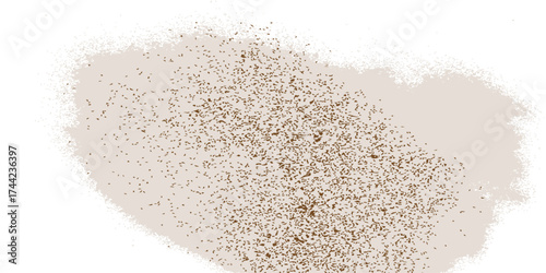 A closeup of raw white rice grains in a bowl, a healthy cereal ingredient on a white background
