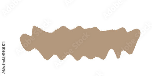 Grunge old burnt saw blade vector illustration on antique parchment paper texture border