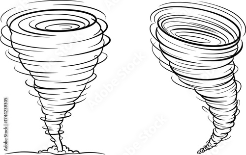Tornado Storm Icons
