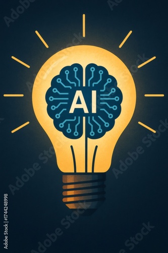 Artificial intelligence brain creating new innovation ideas